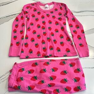 Hanna Andersson Women’s Strawberry PJ Set Size XS